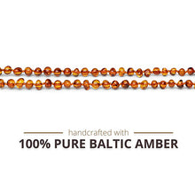 Load image into Gallery viewer, Raw Unpolished Baroque Amber Necklace