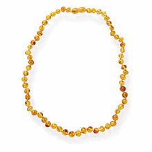 Load image into Gallery viewer, Polished Baroque Amber Necklace