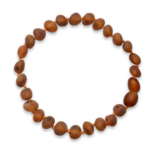 Load image into Gallery viewer, Raw Unpolished Baroque Amber Bracelet