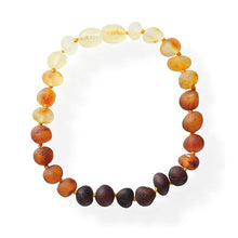 Load image into Gallery viewer, Raw Unpolished Baroque Amber Bracelet

