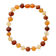 Load image into Gallery viewer, Raw Unpolished Baroque Amber Bracelet
